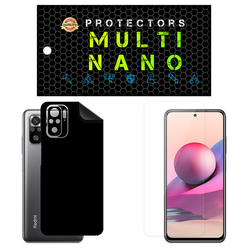 محافظ صفحه نمایش مولتی نانو مدل X-SFM مناسب برای گوشی موبایل شیائومی Redmi Note 11 SE India به همراه برچسب پوششی | کالا برتری