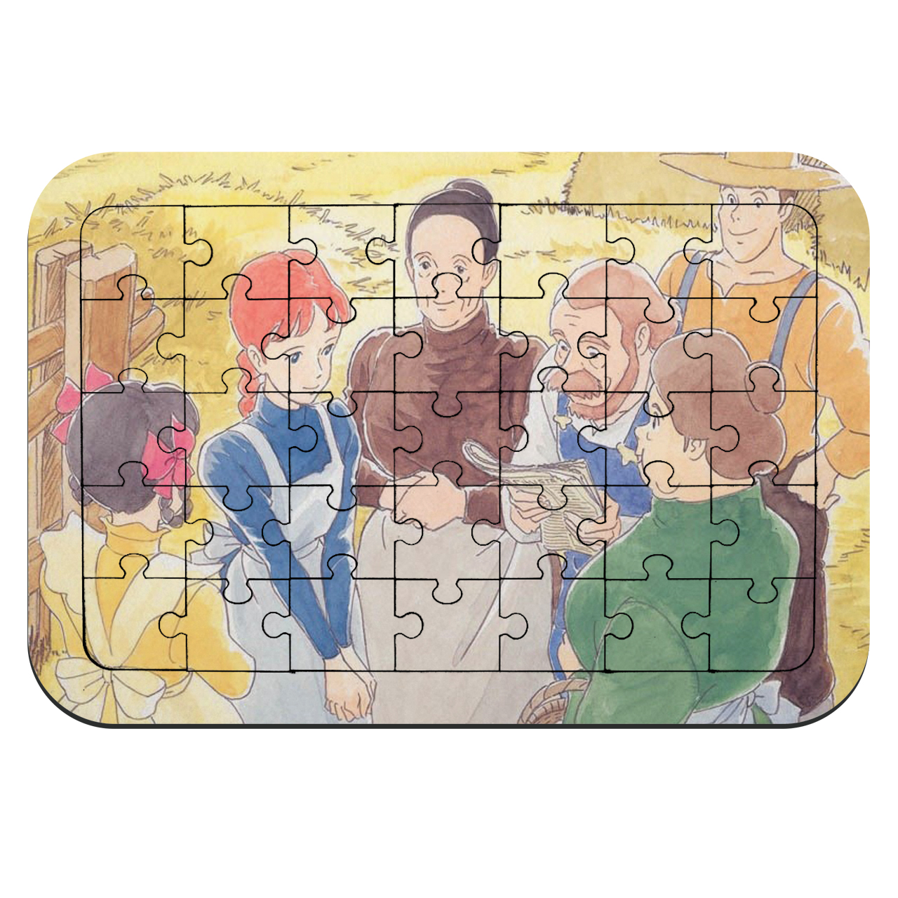 پازل 35 تکه طرح انیمه آنشرلی مدل NI139