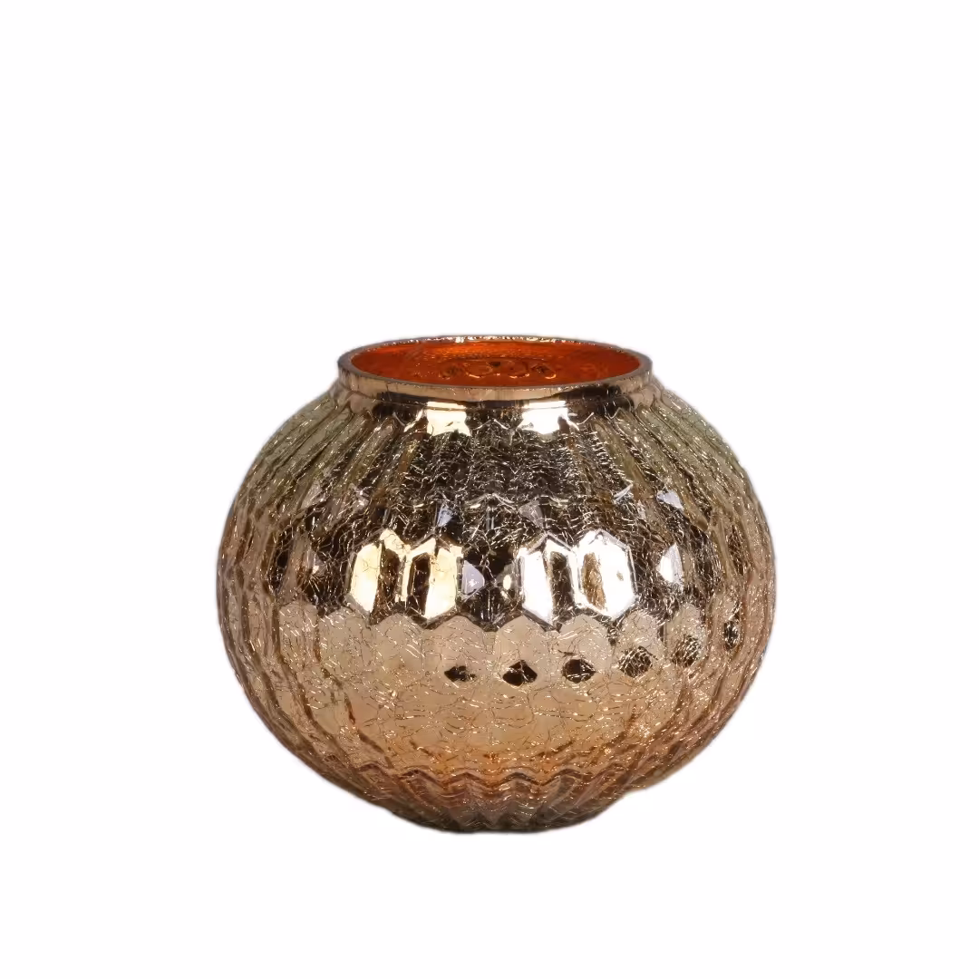 گلدان دکوری مدل توپی اطلسی