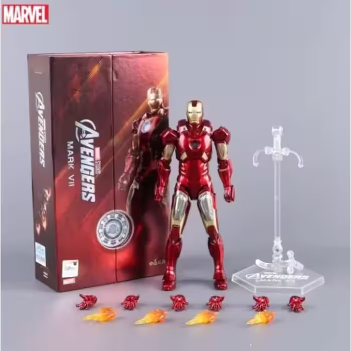 اکشن فیگور ZD Toys مدل Iron Man Mark 7