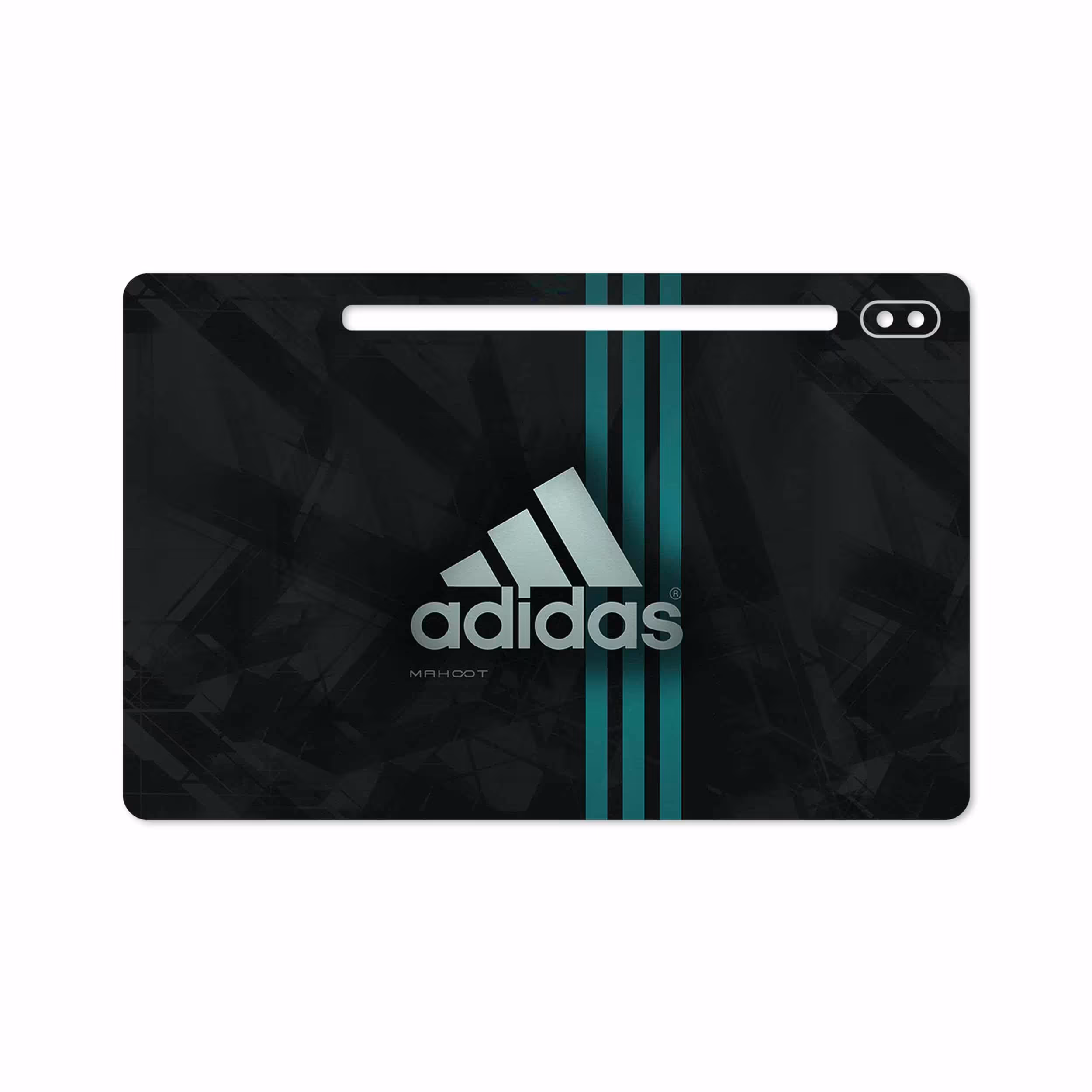 برچسب پوششی ماهوت مدل adidas-Logo مناسب برای تبلت سامسونگ Galaxy Tab S6 2019 SM-T865