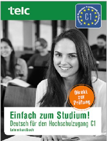 کتاب آلمانی Einfach zum Studium! Deutsch für den Hochschulzugang telc C1 رنگی