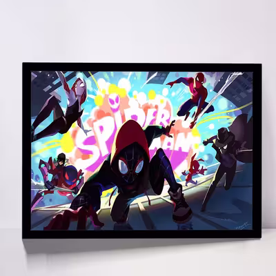 تابلو مدل spiderman کد F-17046