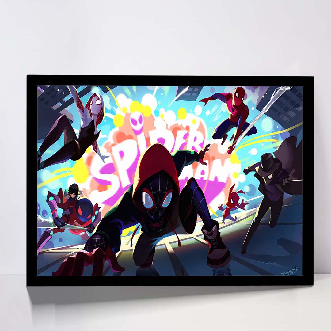 تابلو مدل spiderman کد F-17046