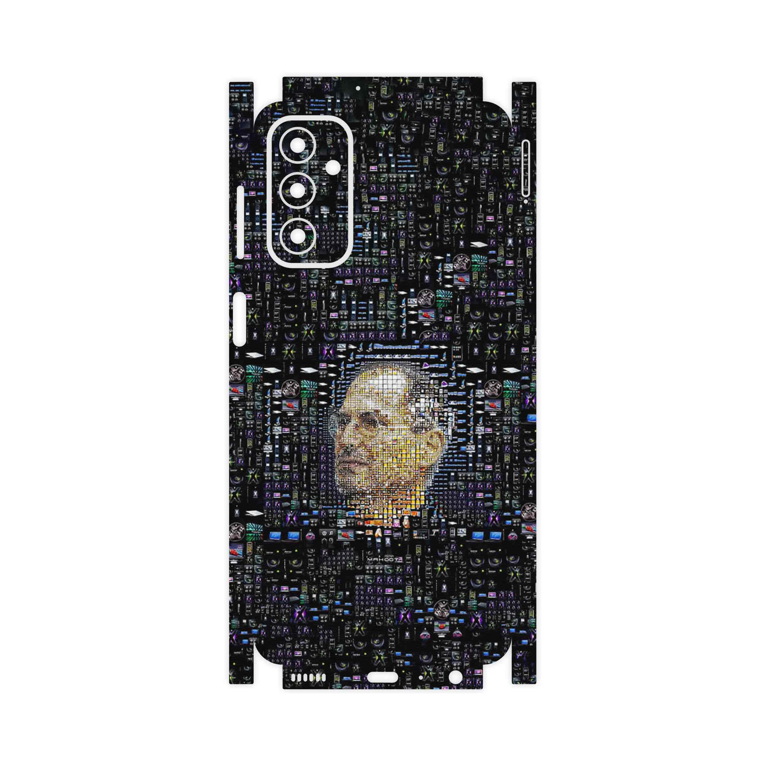 برچسب پوششی ماهوت مدل 2 Collage of Steve Jobs-FullSkin مناسب برای گوشی موبایل سامسونگ Galaxy M23