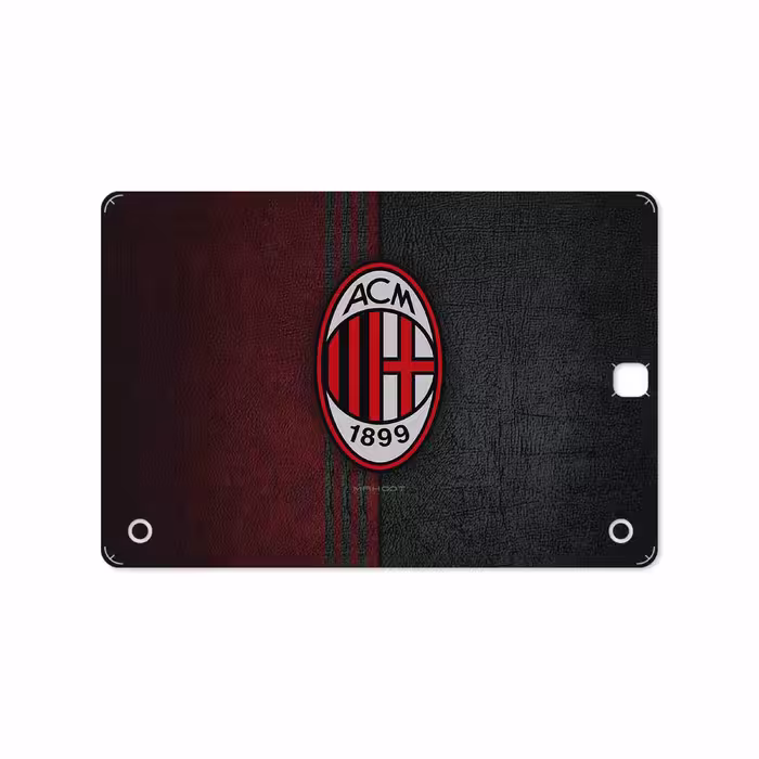 برچسب پوششی ماهوت مدل AC-Milan مناسب برای تبلت سامسونگ Galaxy Tab A 9.7 2015 T555