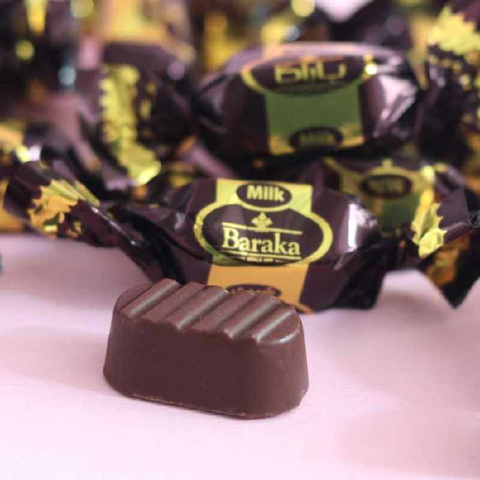 شکلات دوسر پیچ شیری باراکا -100گرم