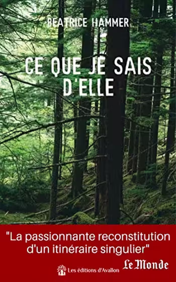 خرید و دانلود نسخه کامل کتاب Ce que je sais d'elle -   Pdf