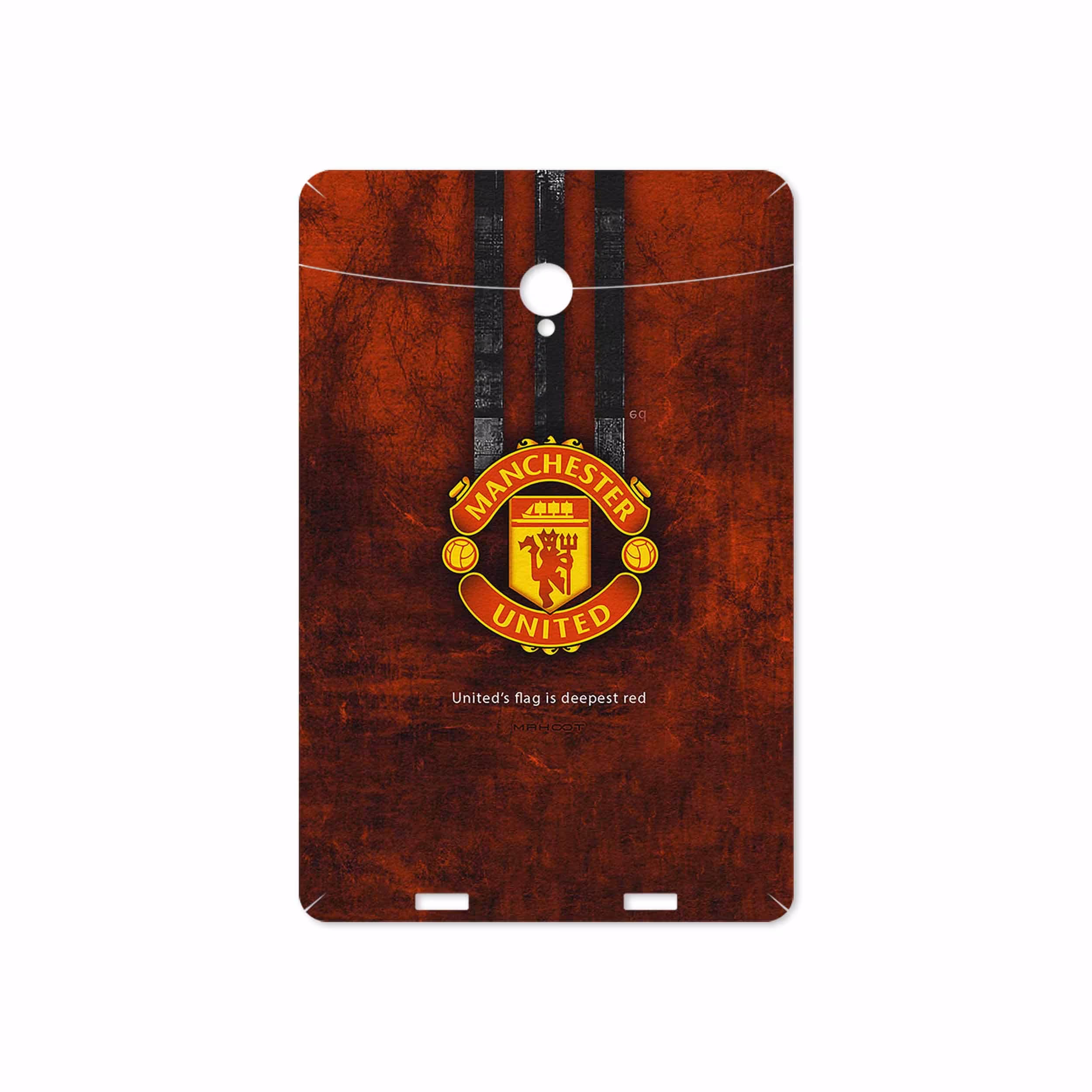 برچسب پوششی ماهوت مدل Manchester-United مناسب برای تبلت وریکو Unipad