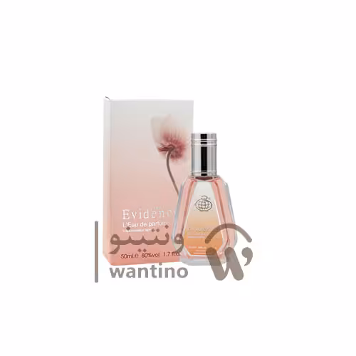 عطر ادکلن زنانه ایوروشه اویدنس فراگرنس ورد (Fragrance World Evidence) 50 میل