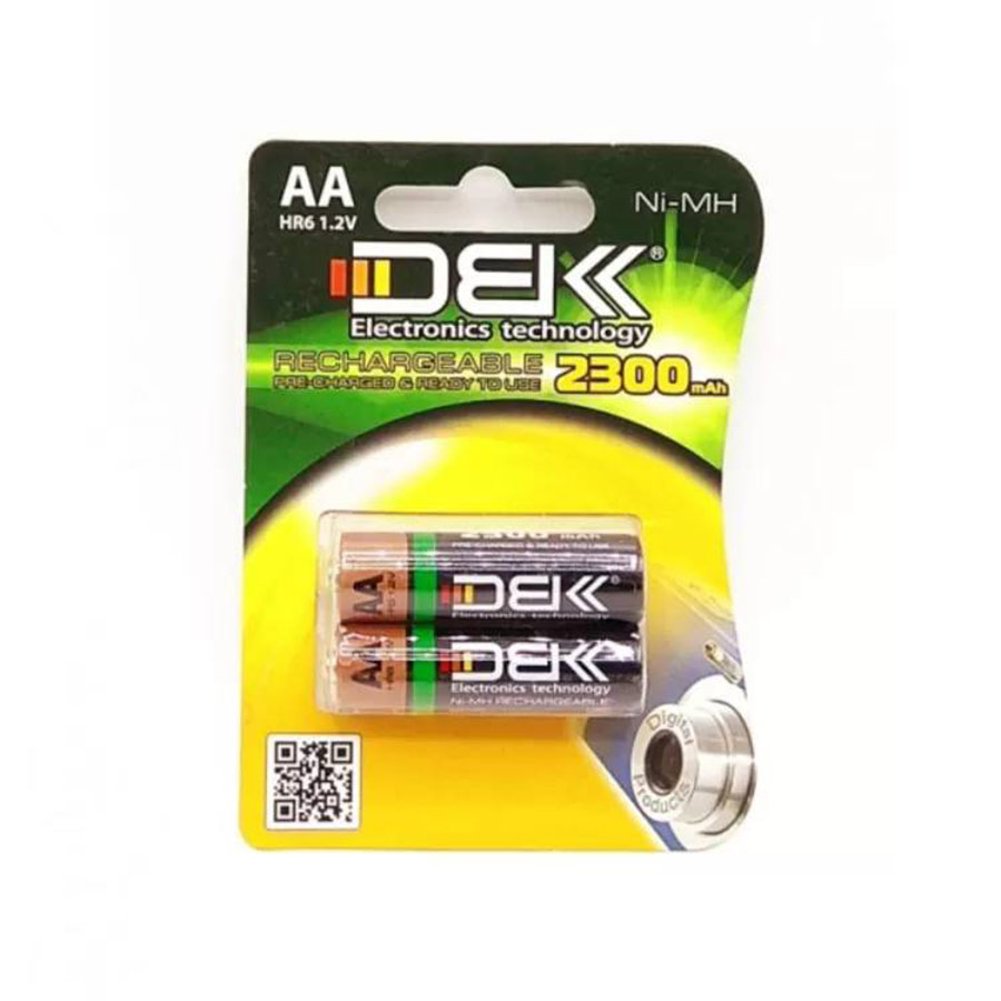 باتری قلمی دی بی کی بسته 2 عددی DBK AA Battery 2300MAH 2-pack