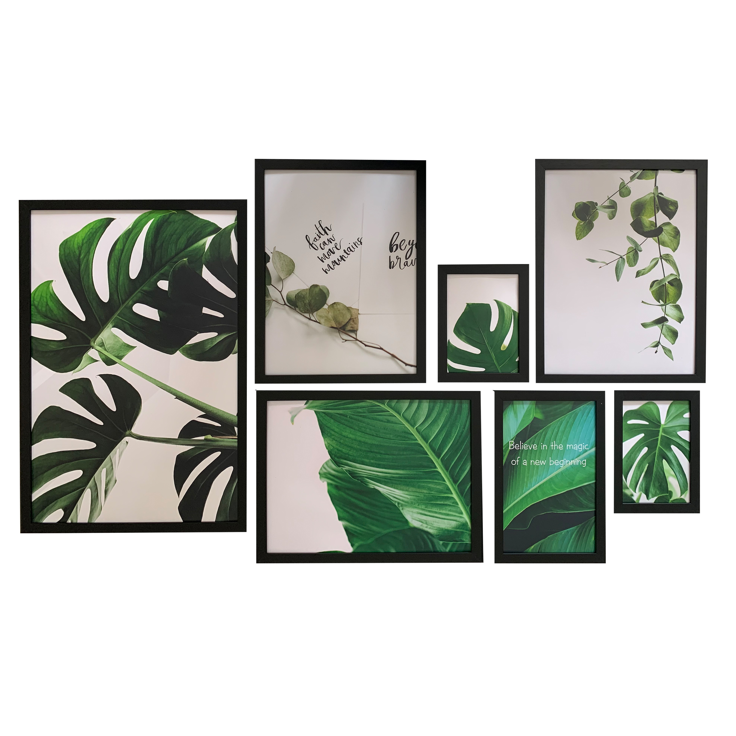 تابلو مدل برگ کد 215166b7 مجموعه 7 عددی