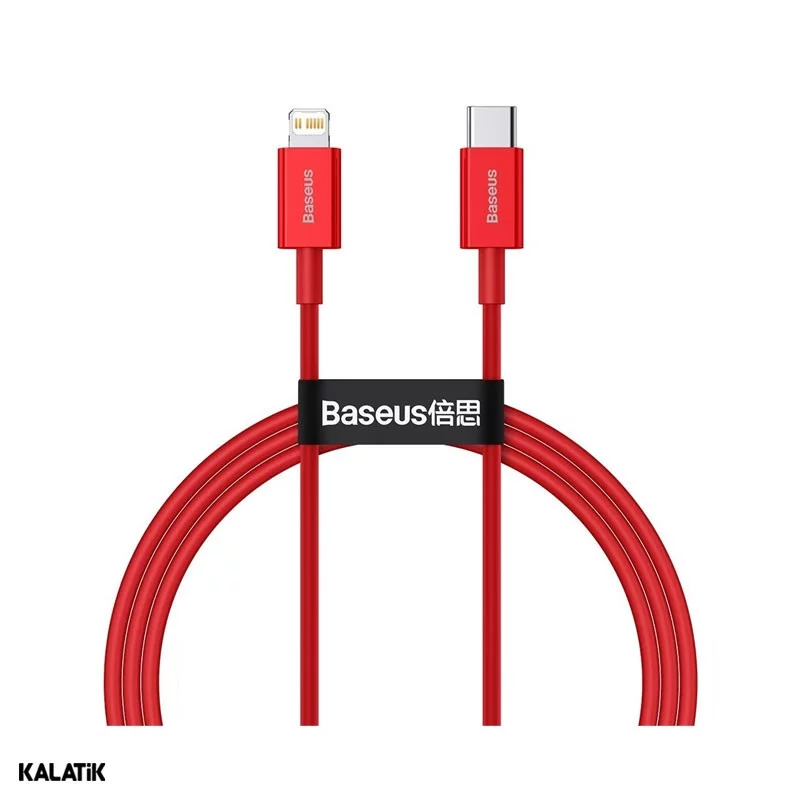 کابل تبدیل USB Type-C به لایتنینگ باسئوس Superior مدل CATLYS-C01/C03/C09 به طول 2 متر
