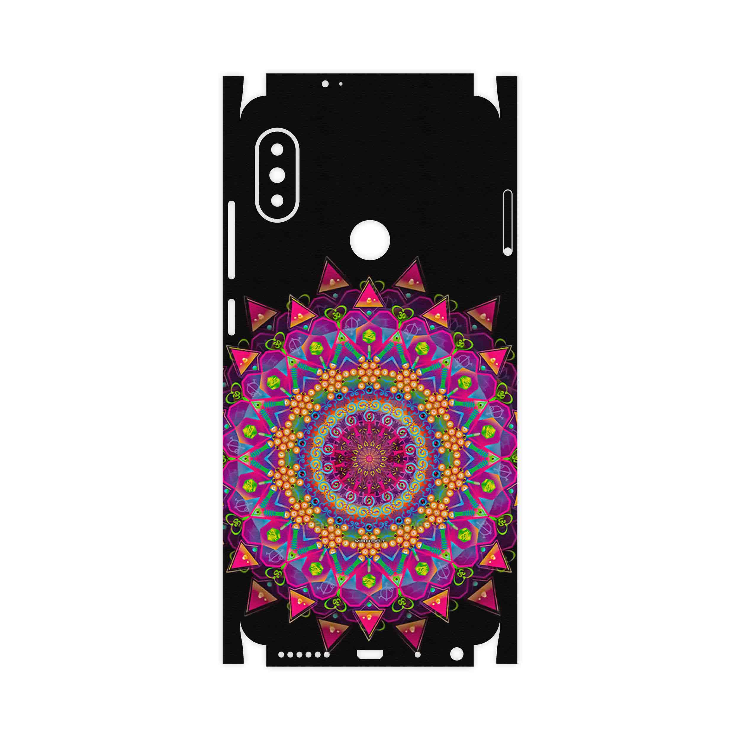 برچسب پوششی ماهوت مدل Mandala Design 5-FullSkin مناسب برای گوشی موبایل شیائومی Redmi Note 5 Pro