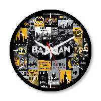 ساعت دیواری بزرگ راویتا طرح بتمن کد 3582