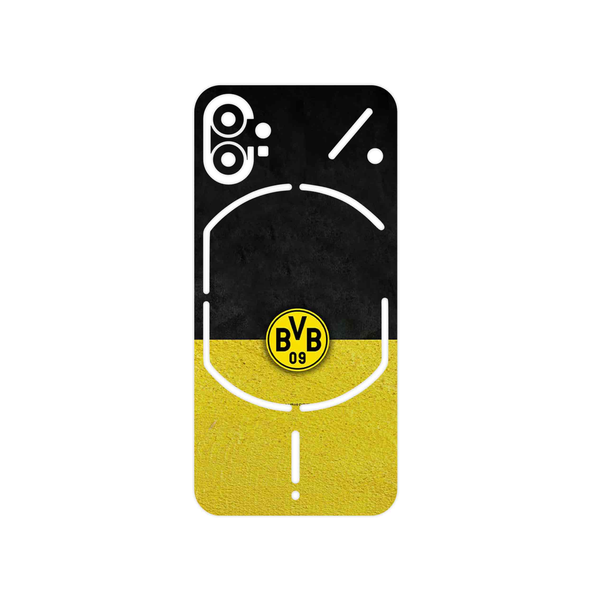 برچسب پوششی ماهوت مدل Borussia Dortmund FC مناسب برای گوشی موبایل ناتینگ Phone 1