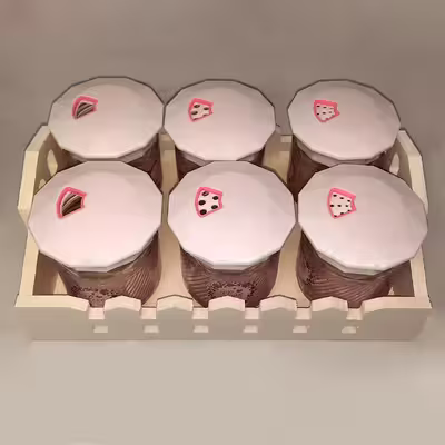 ست جا ادویه 6 پارچه مدل WLP 1003