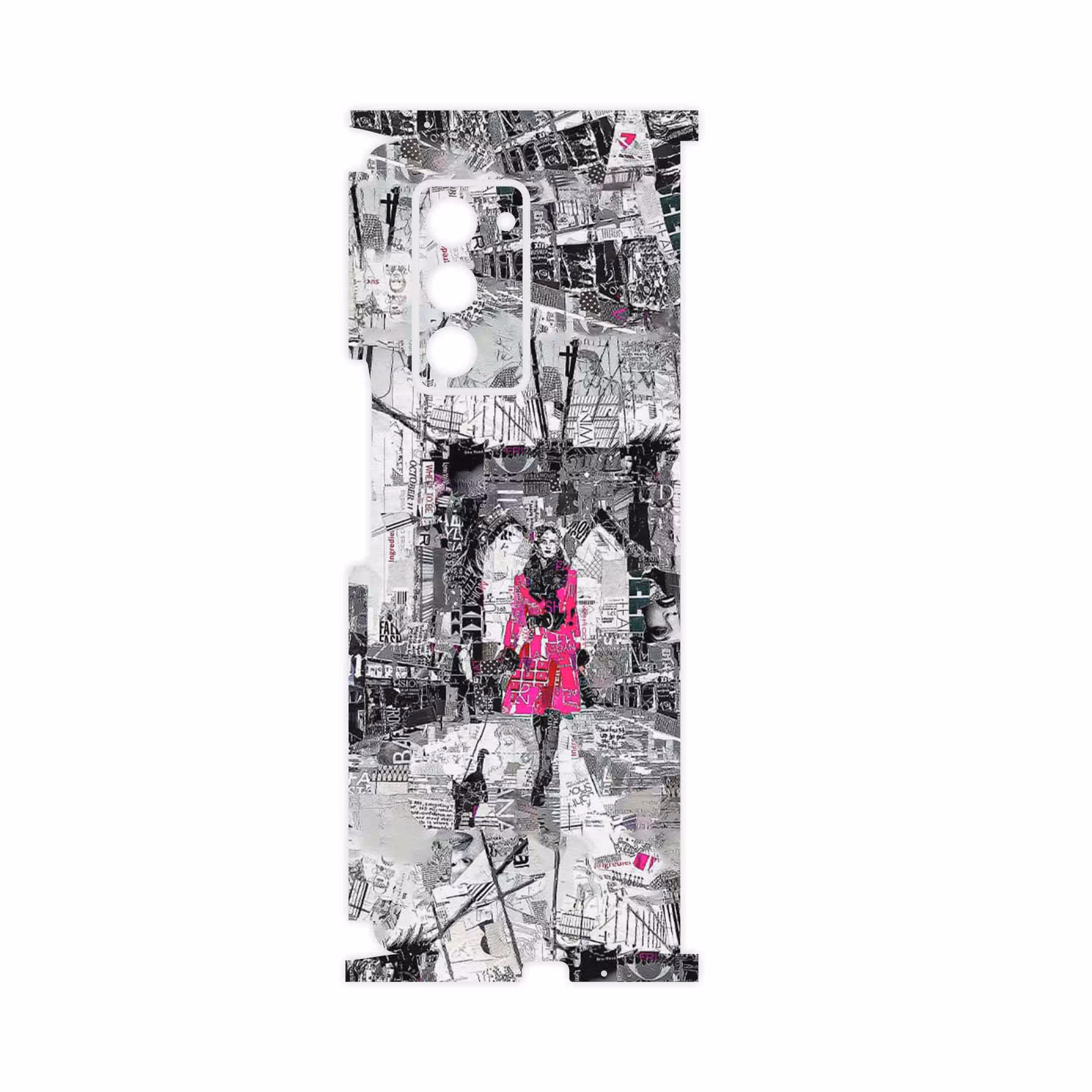 برچسب پوششی ماهوت مدل Collage of Catwalk Bridge-FullSkin مناسب برای گوشی موبایل سامسونگ Galaxy Z FOLD 2