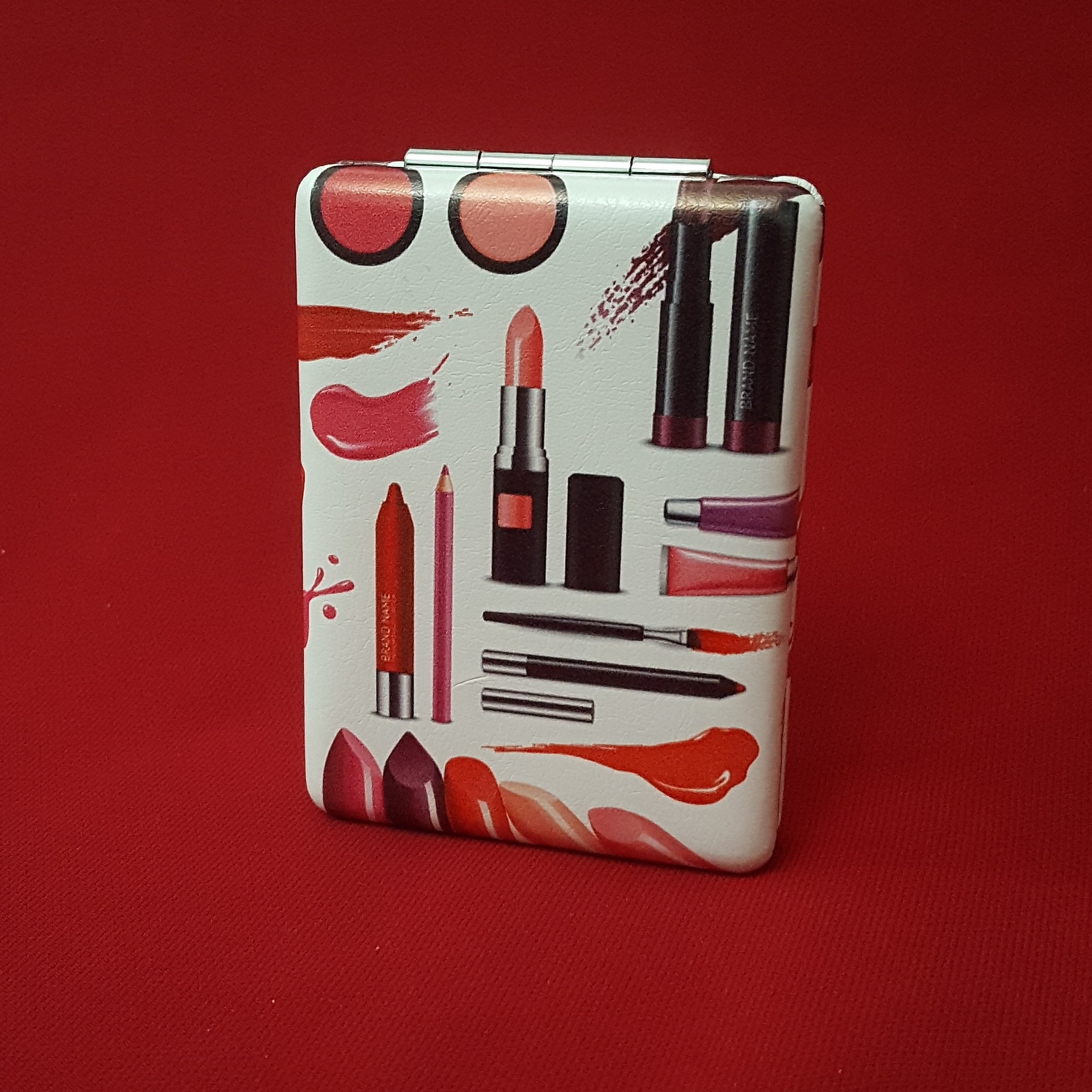 آینه جیبی جلد چرمی کد 1