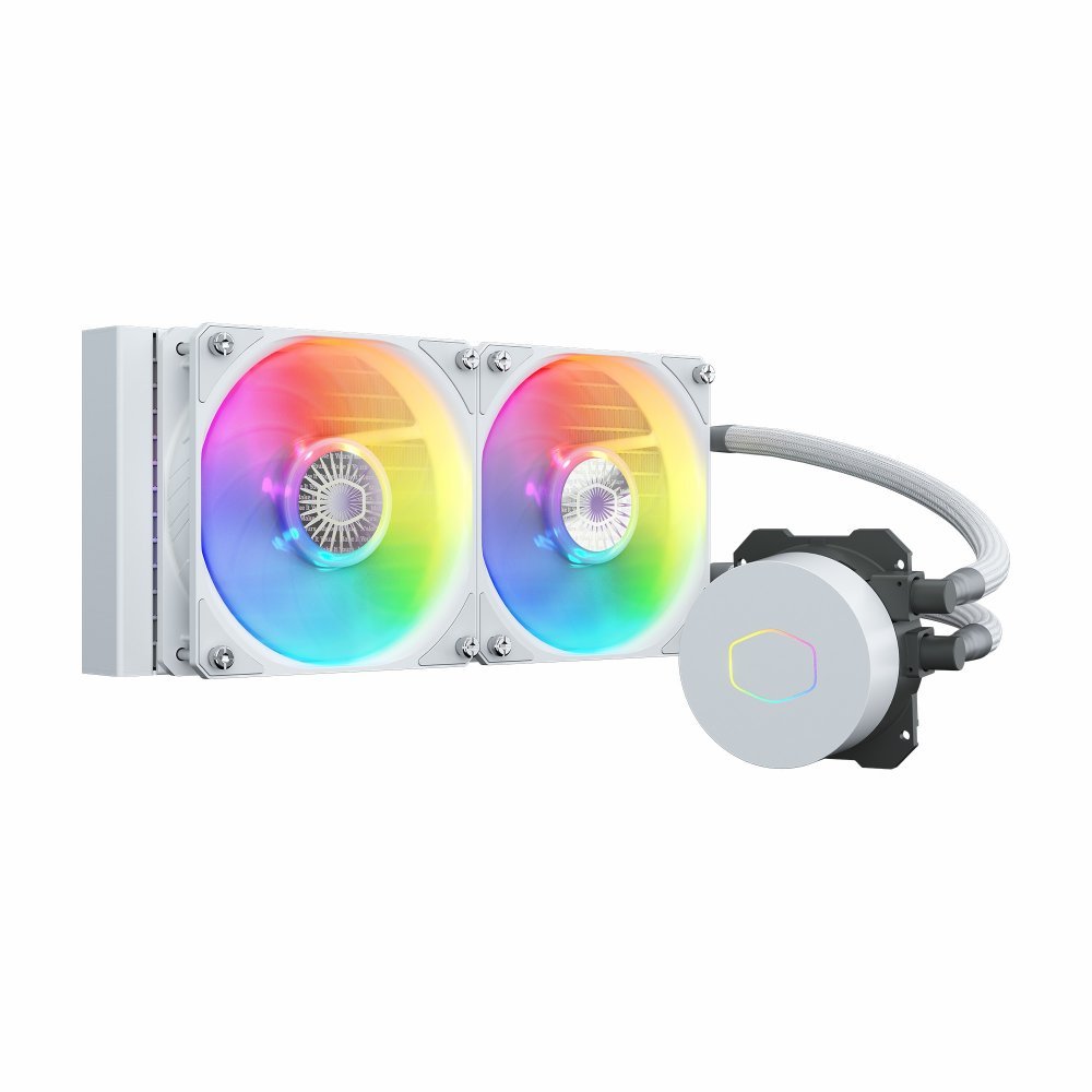 خرید فن خنک کننده Fan COOLER MASTER MASTERLIQUID ML240L V2 ARGB White با بهترین قیمت