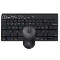 موس و کیبورد بی سیم Rapoo 8000GT Multi Mode (رنگ مشکی)