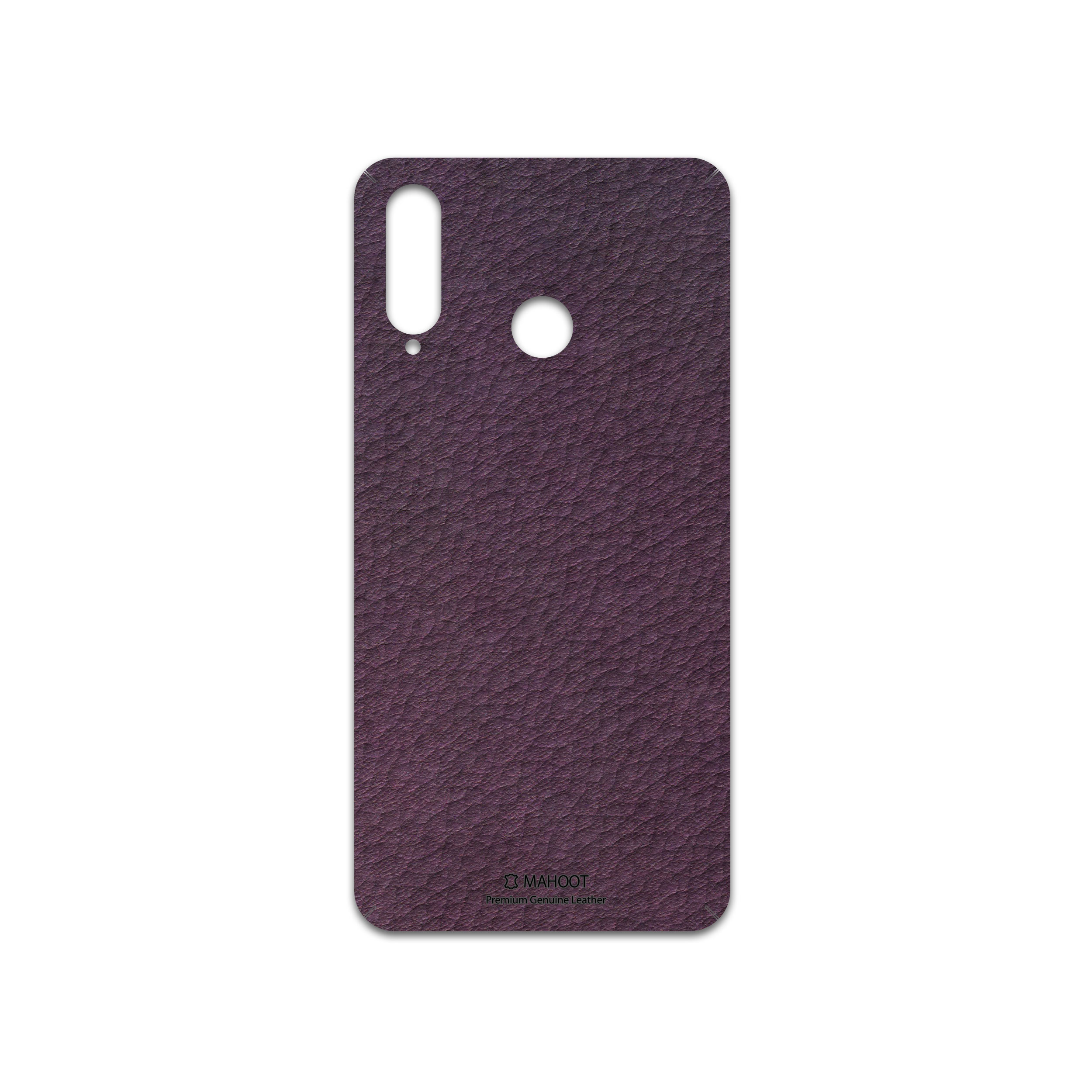 برچسب پوششی ماهوت مدل Purple-Leather مناسب برای گوشی موبایل هوآوی P30 Lite