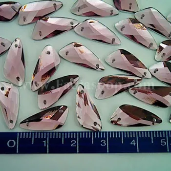 نگین مثلثی رنگی سایز 1