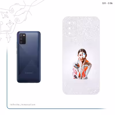 برچسب پوششی ماهوت مدل Collage of Women Portrait 4 مناسب برای گوشی موبایل سامسونگ Galaxy A02S