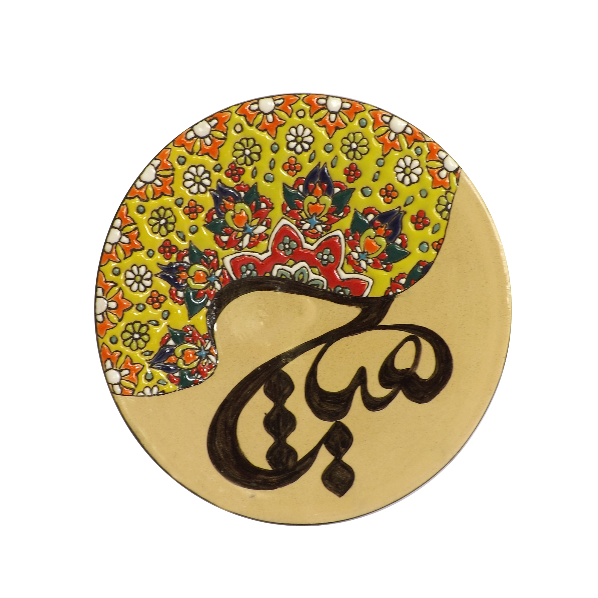 بشقاب سفالی مدل هیچ کد hi2003