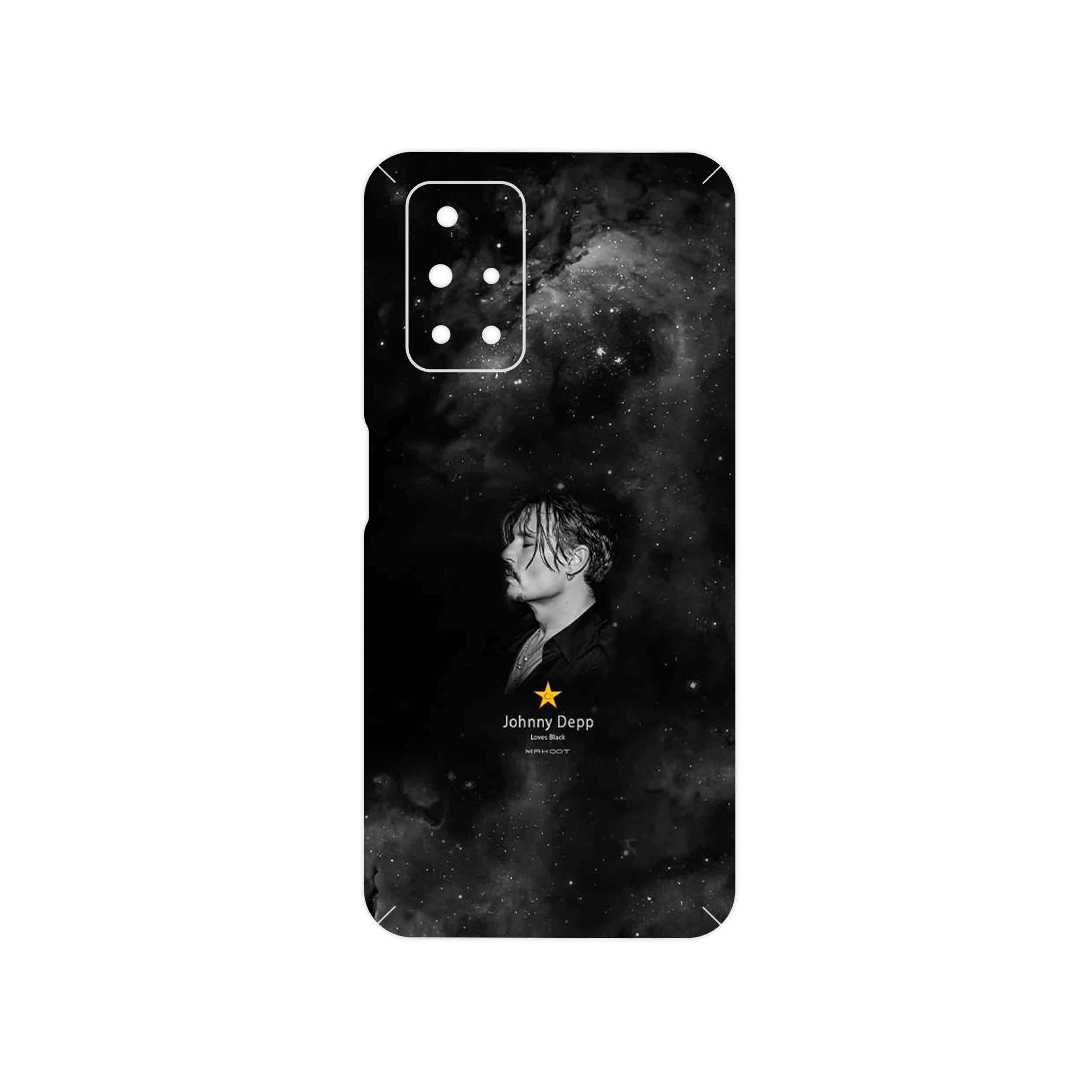 برچسب پوششی ماهوت مدل Johnny Depp مناسب برای گوشی موبایل شیائومی Redmi 10 Prime