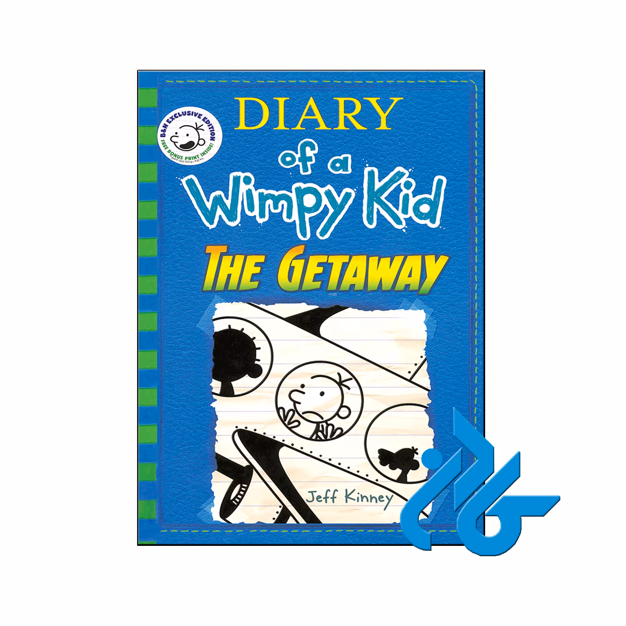 کتاب Diary of a Wimpy Kid The Getaway -فروشگاه اینترنتی کادن