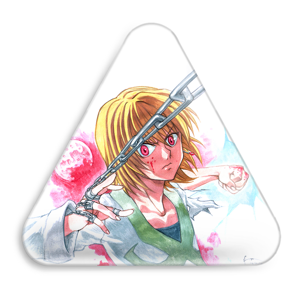 پیکسل خندالو طرح کوراپیکا انیمه هانتر ایکس هانتر مدل مثلثی کد 11965