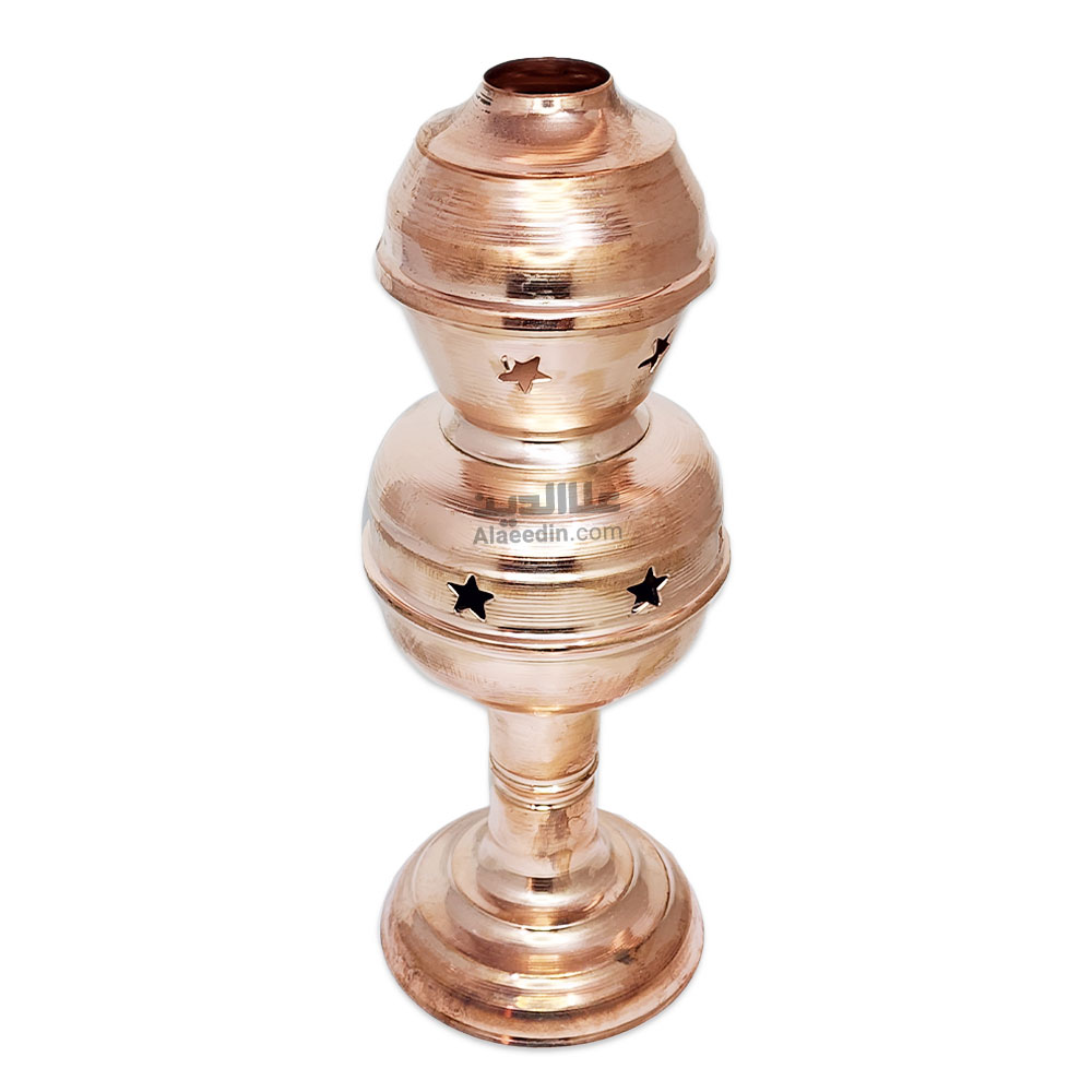 اسپند دود کن و عود سوز دستی پایه بلند مدل حضرتی سایز کوچک