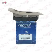 جعبه الکترونیکی (کلید شیشه بالابر) مالتی پلکس درب جلو راست (PDN) با قاب بژ تیره سمند