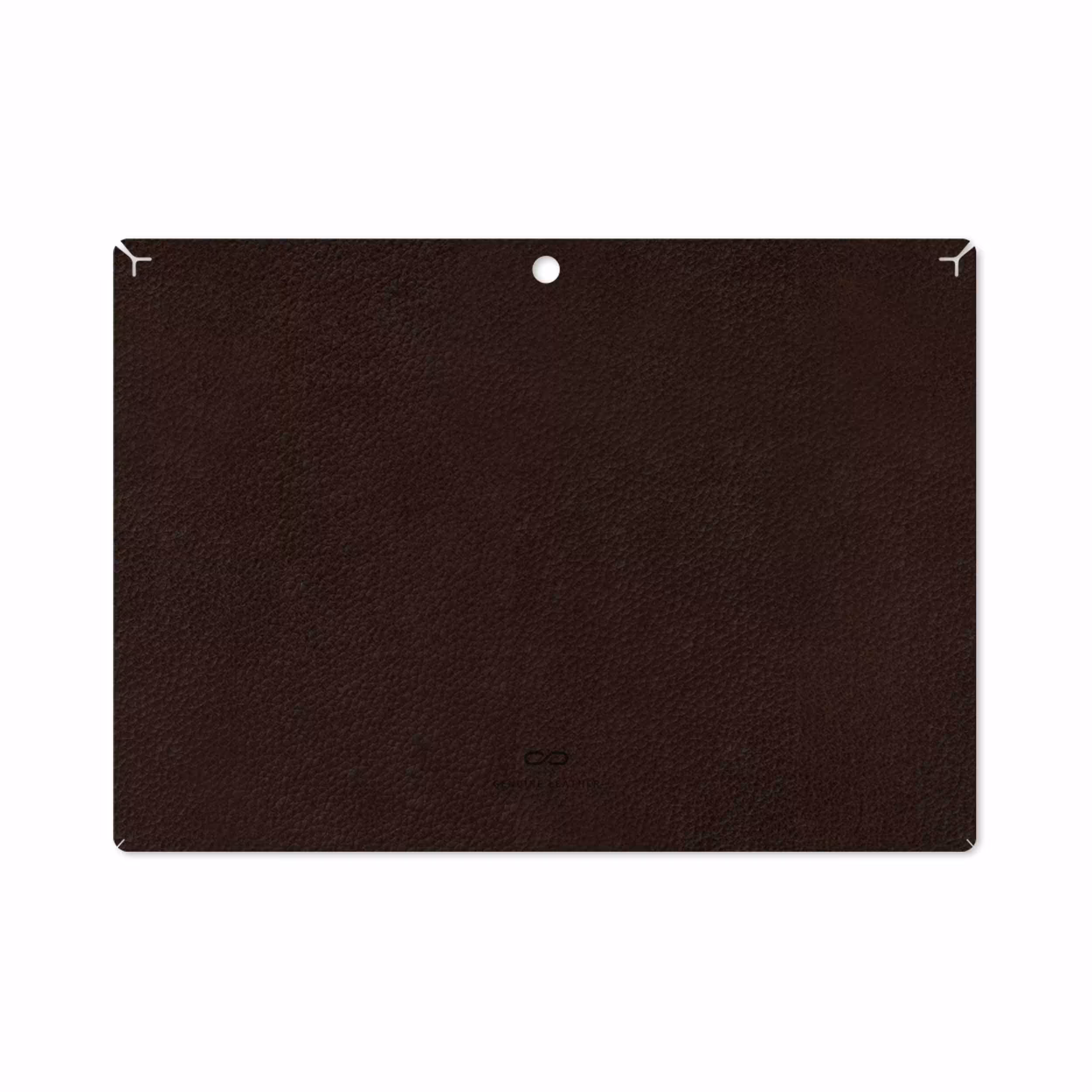برچسب پوششی ماهوت مدل Dark-Brown-Leather مناسب برای تبلت لنوو Miix 320 2017