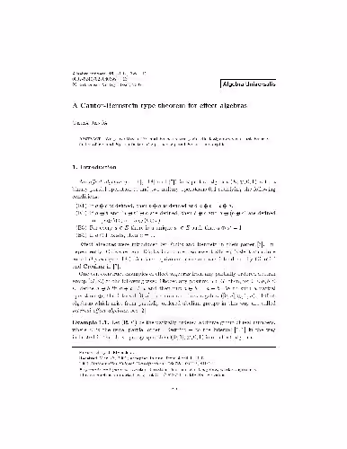 خرید و دانلود نسخه کامل کتاب A Cantor-Bernstein type theorem for effect algebras
