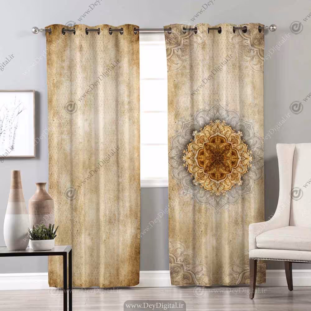 پرده مدل جدید سنتی BA-2659