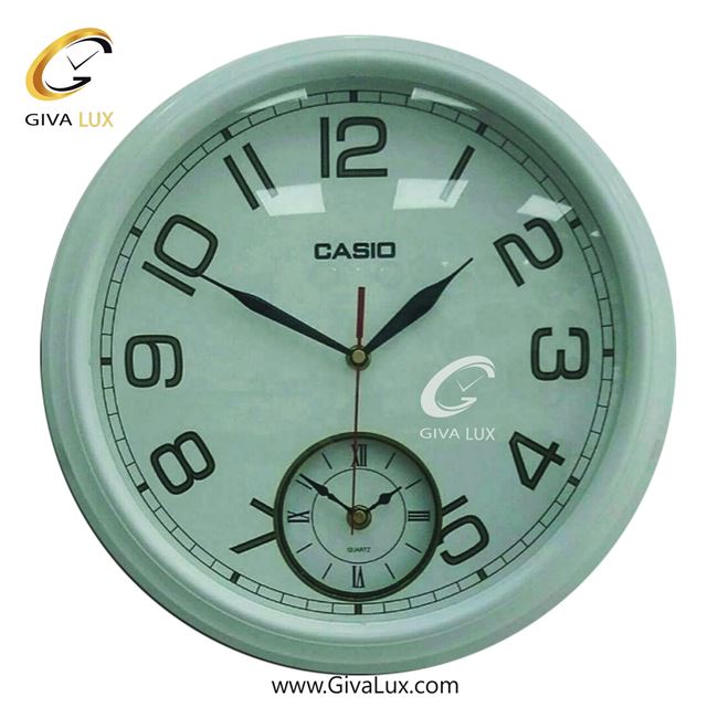 ساعت دیواری اورجینال ولدر PVC سفید| کد رفرنس CASIO