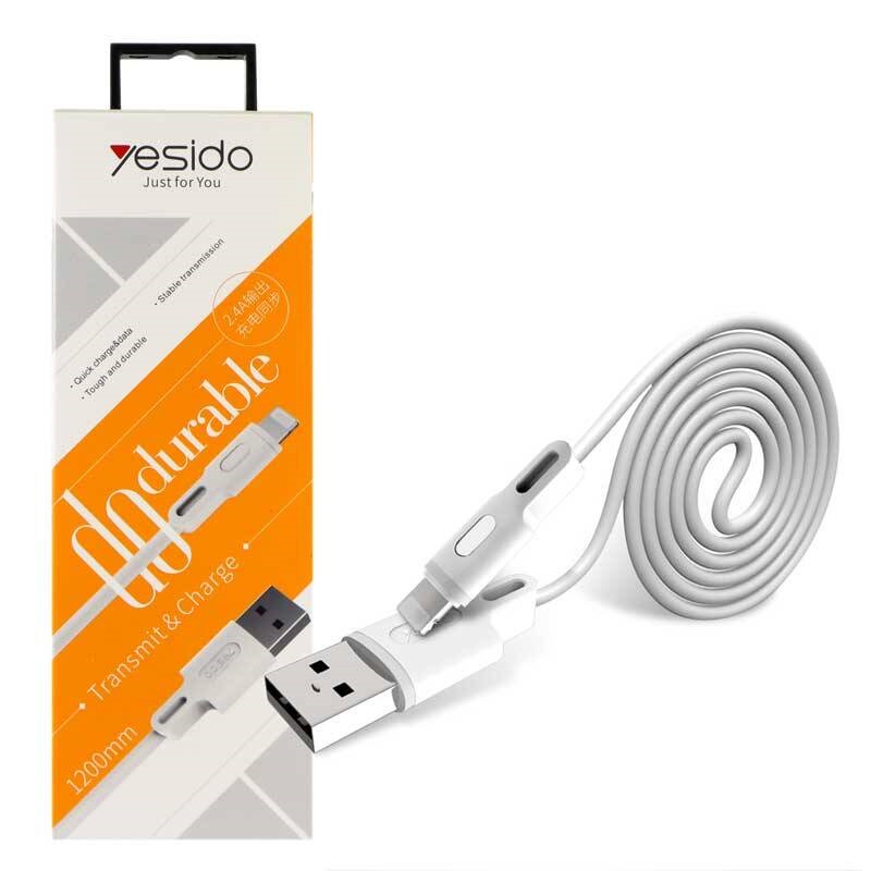کابل آیفونی Yesido CA-19 2.4A 1.2m
