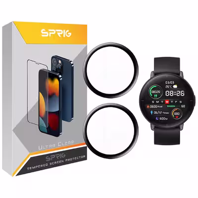 محافظ صفحه نمایش نانو اسپریگ مدل SPG مناسب برای ساعت هوشمند میبرو Lite بسته دو عددی