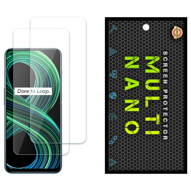 محافظ صفحه نمایش مولتی نانو مدل X-S2N مناسب برای گوشی موبایل ریلمی 8 5G بسته دو عددی | کالا برتری
