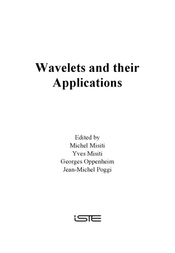 خرید و دانلود نسخه کامل کتاب Wavelets and their Applications