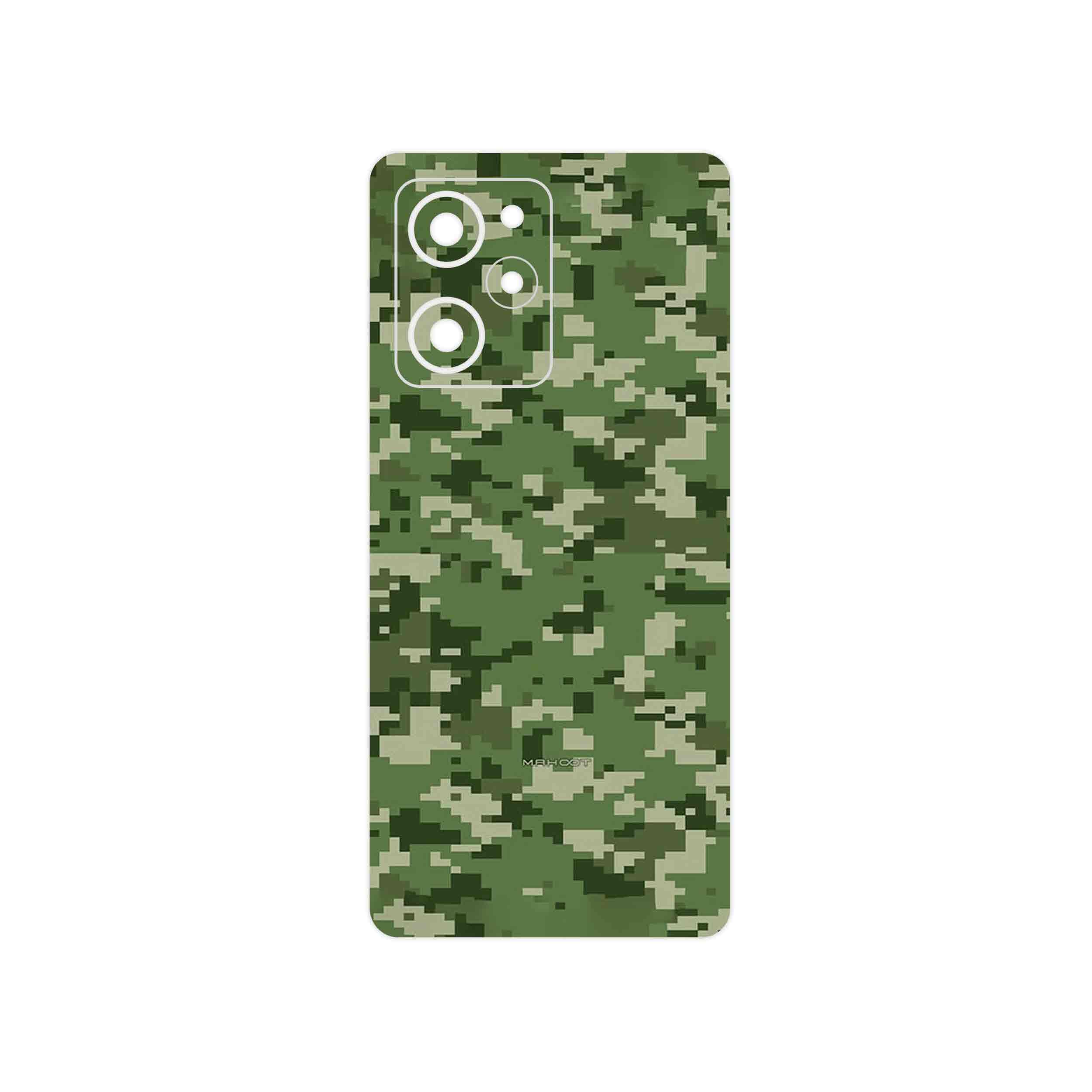 برچسب پوششی ماهوت مدل Army_Green_Pixel مناسب برای گوشی موبایل شیائومی Poco X5 Pro