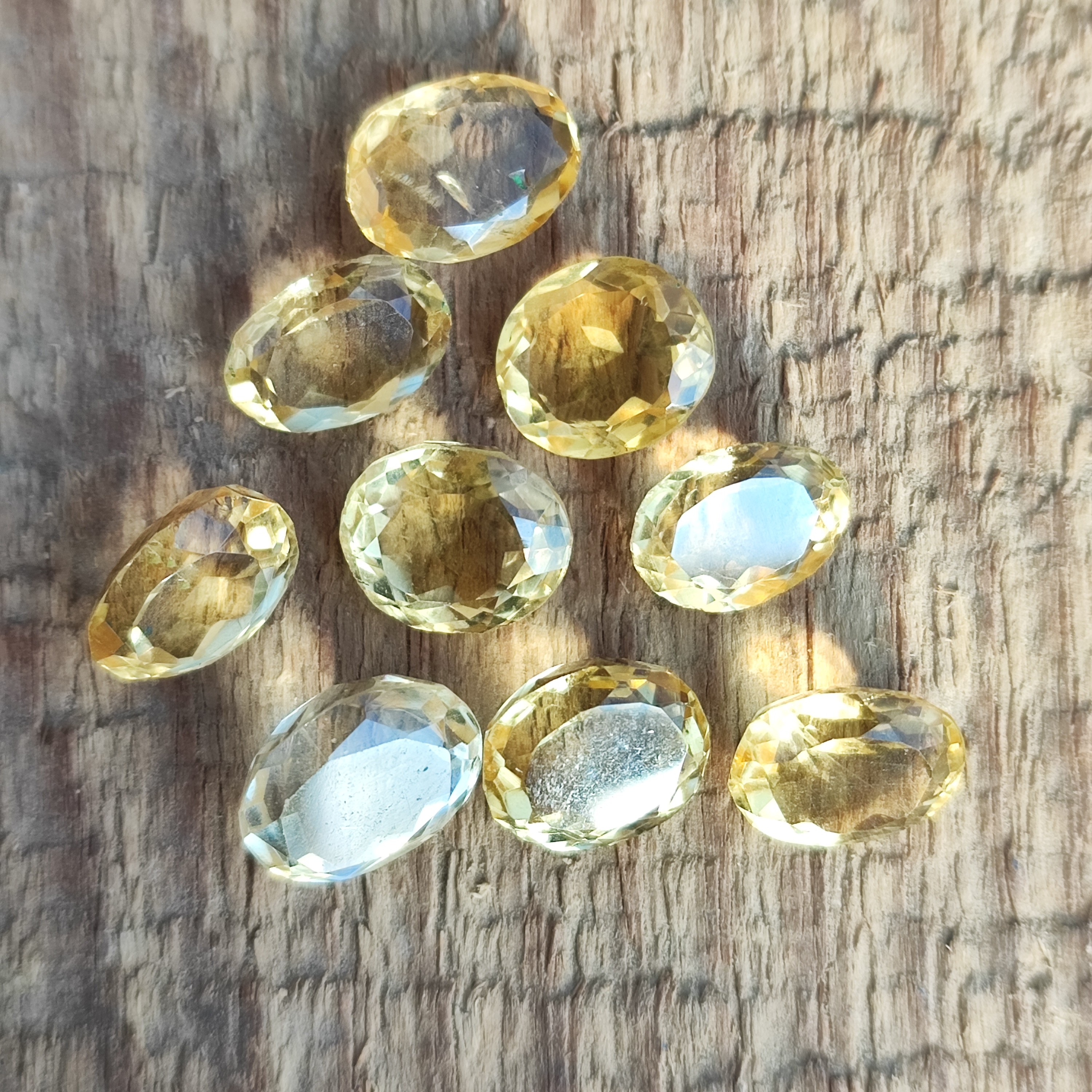 سیترین های ناب طبیعی 