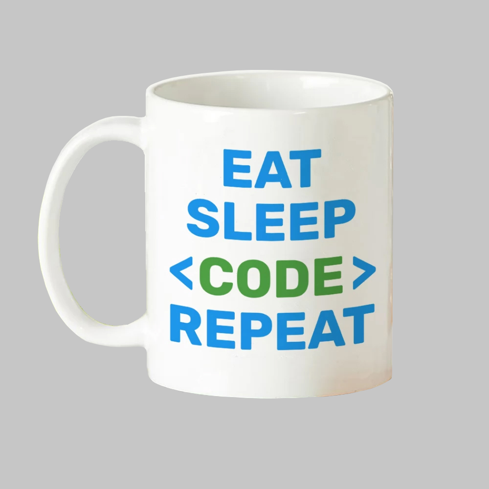 ماگ طرح دانشجو برنامه نویسی