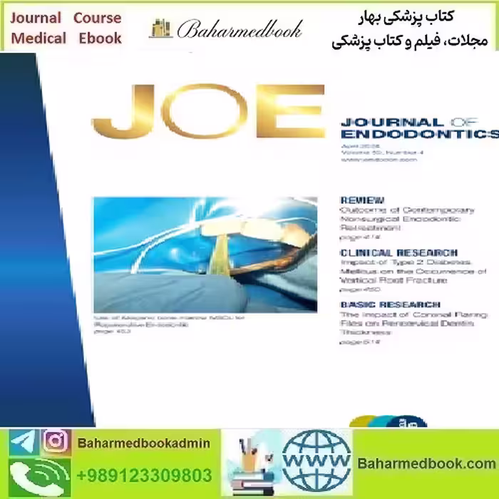 Journal of Endodontics Volume 50 Issue 1 to 4 2024 TRUE