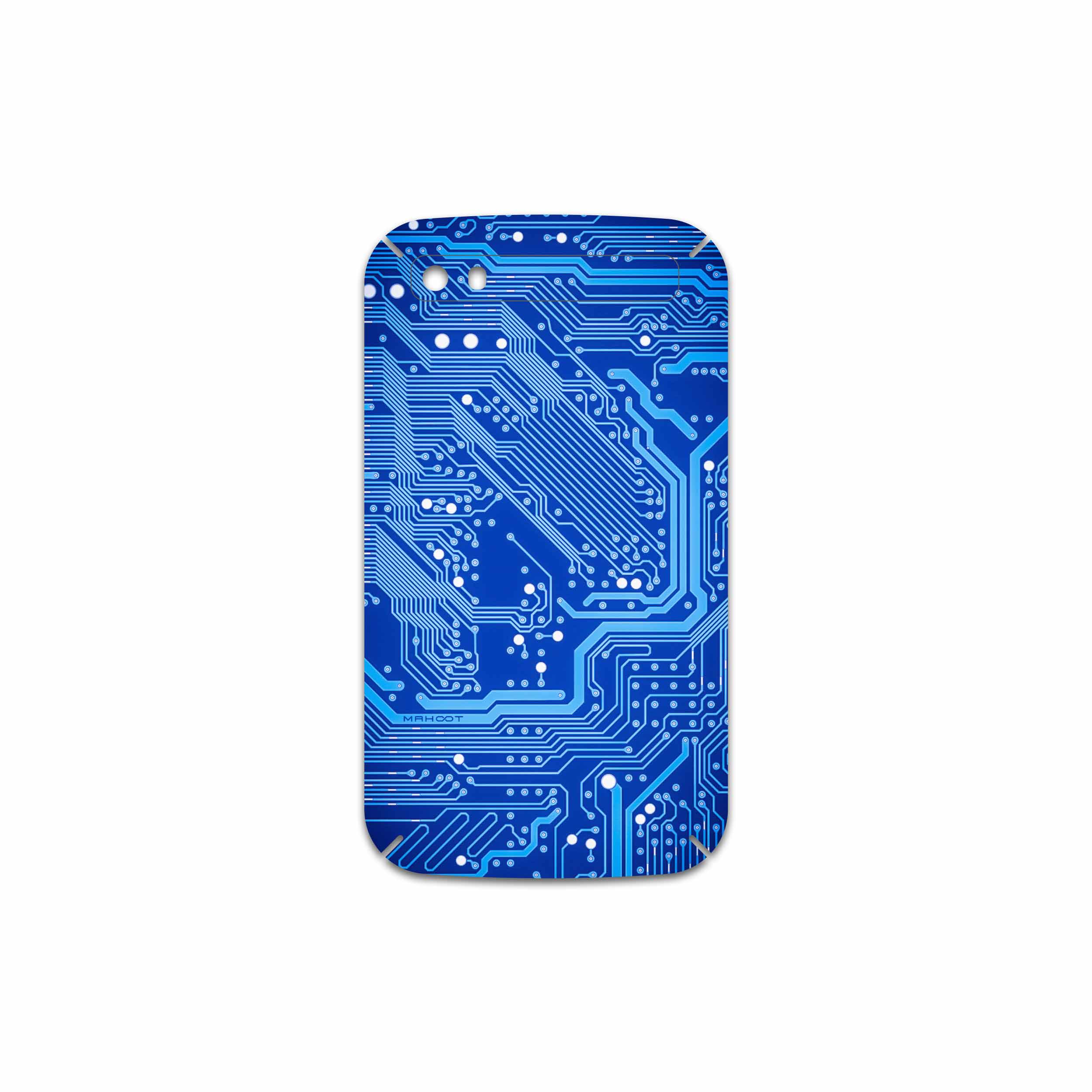 برچسب پوششی ماهوت مدل Blue Printed Circuit Board مناسب برای گوشی موبایل بلک بری Classic