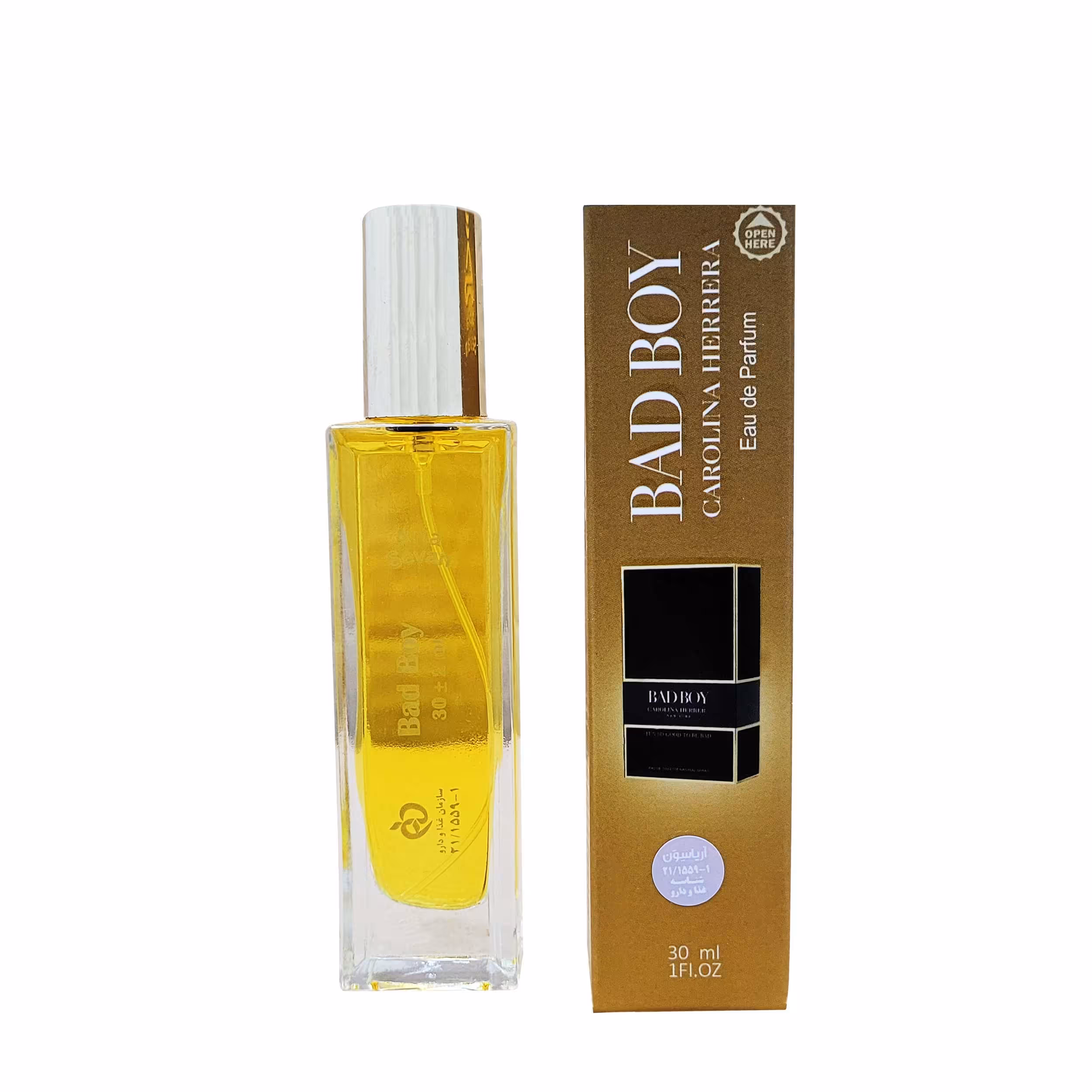 عطر جیبی مردانه آریاسون مدل BAD BOY حجم 30 میلی لیتر