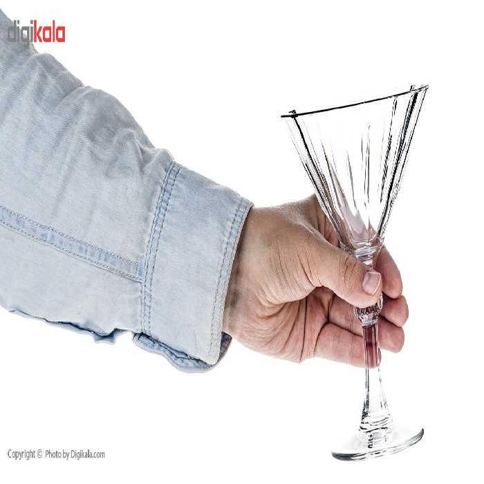 بستنی خوری پاشاباغچه مدل دیاموند کد 440099 بسته 6 عددی