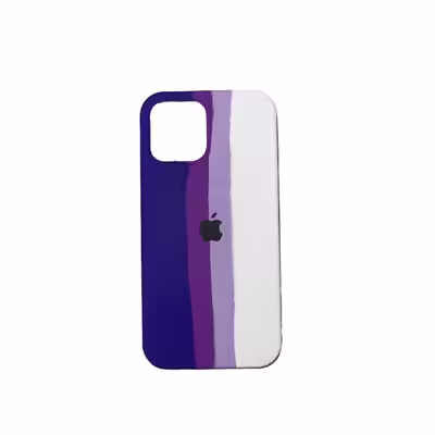 كاور مدل سيليكوني طرح ابرنگي كد 1235 مناسب براي گوشي موبايل اپل IPHONE 12pro